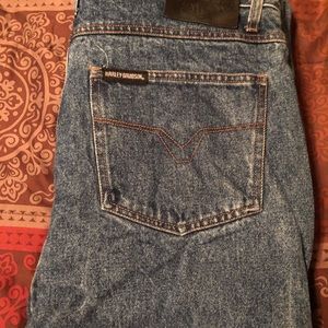 Men’s Harley Davidson lined jeans